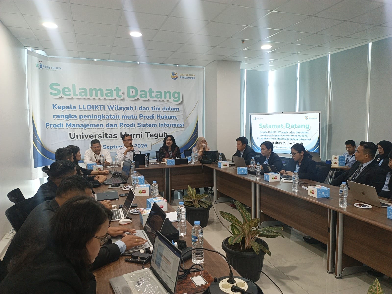 Perkuat Kesiapan Akreditasi, Program Studi Hukum UMT Dapat Penguatan dari LLDIKTI Wilayah I